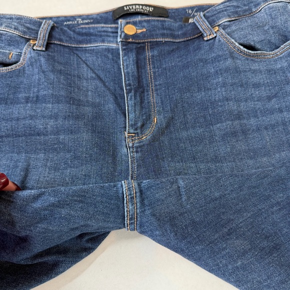 Liverpool Los Angeles The Ankle Skinny Size 16/33 - Picture 7 of 13